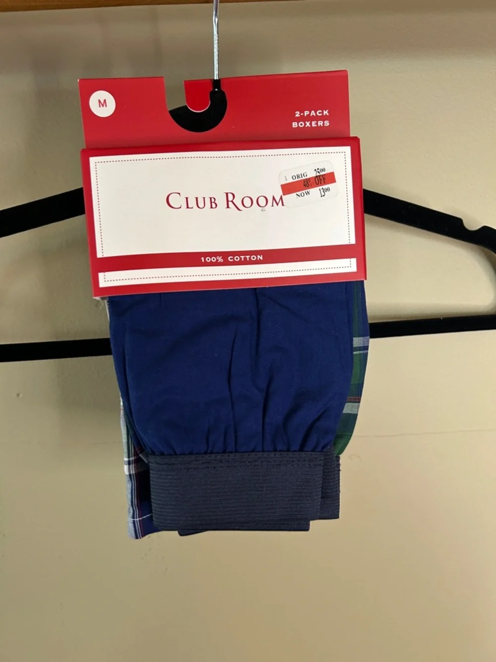 Club Room Boxers - 8 Piece Lot size medium